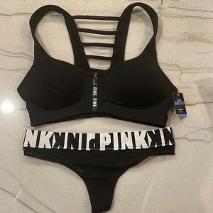 Sports bra and thong set!